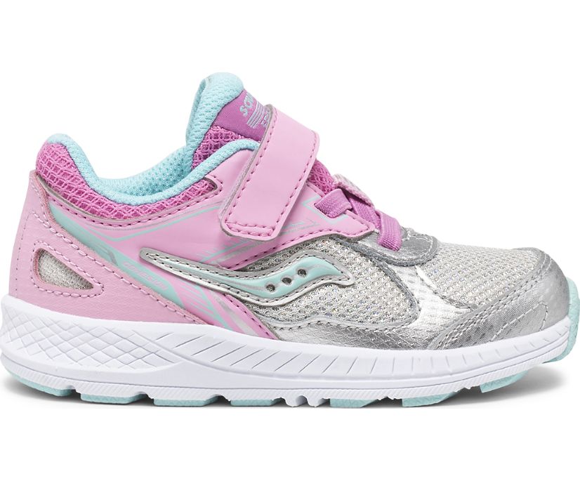 Saucony Cohesion 14 A/C Jr. Sneakers Barn Rosa Silver | Sverige 792HAP